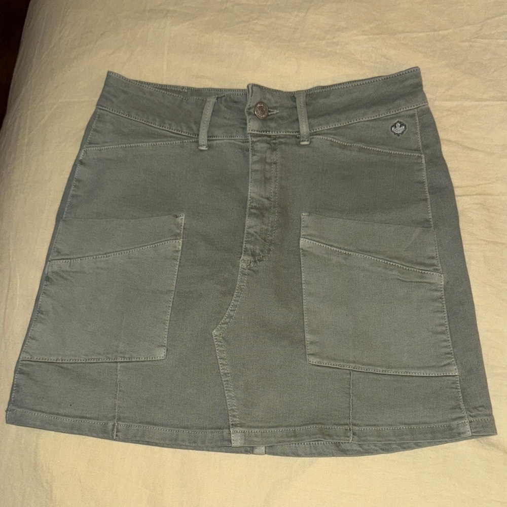 Noon Olive Green Women's Skirt